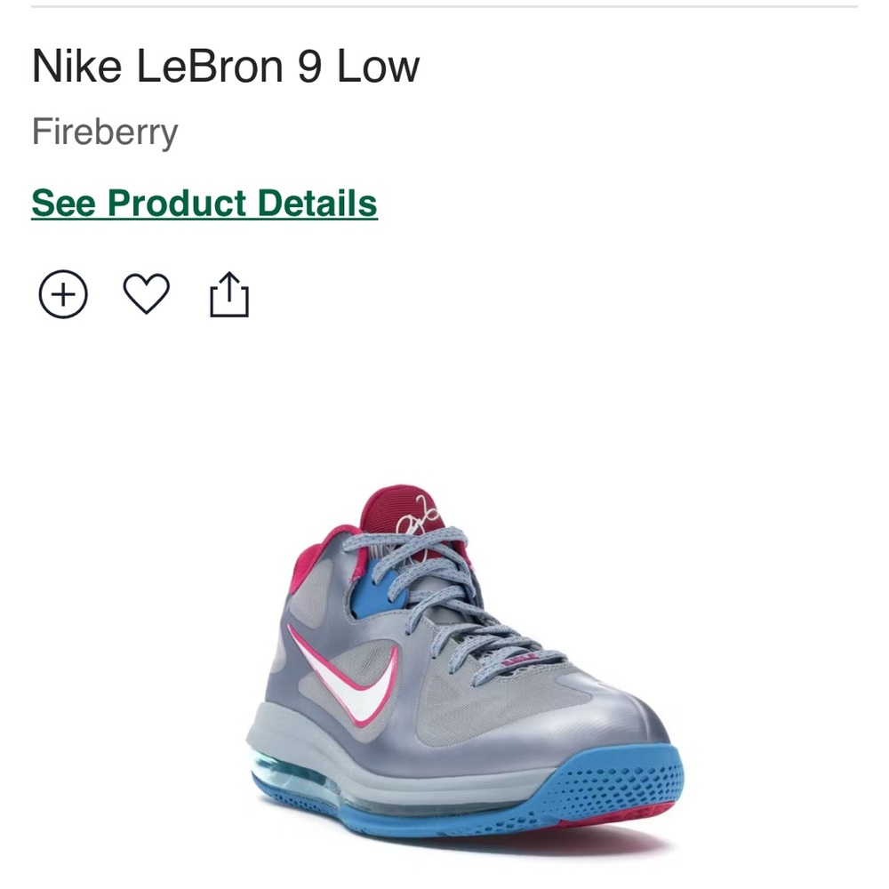 Nike LeBron 9 Low